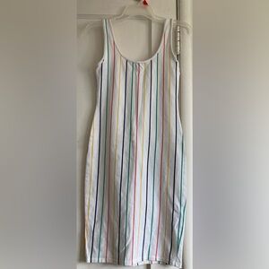 Forever 21 Multicolor Striped Dress